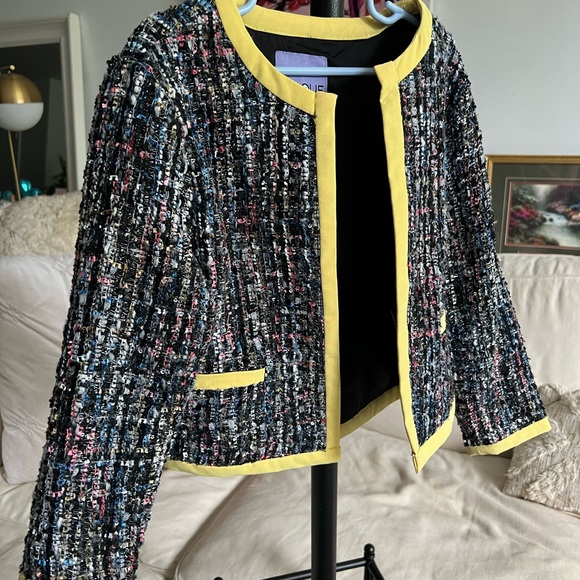 Moque girls high end tweed jacket - Picture 5 of 8